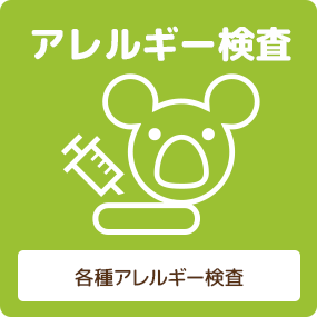 アレルギー検査 各種アレルギー検査